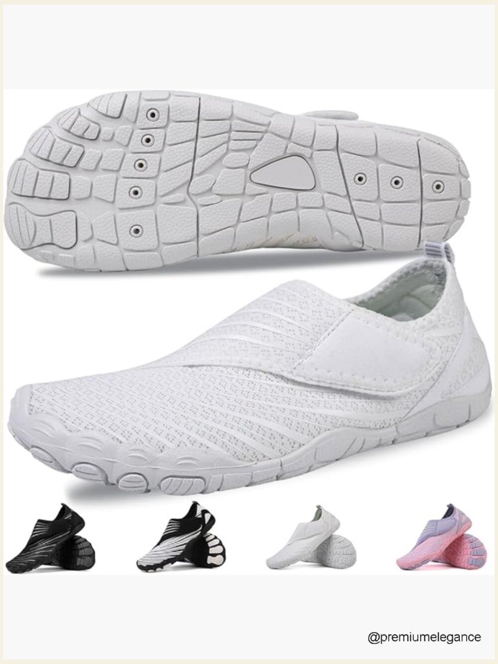 Barefoot Hiking Sandals Non-Slip Water Shoes Wide Toe Box Adjustable